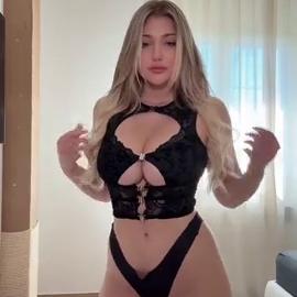 Gorgeous Blackwidof in Slutty Outfit