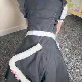 Sushi Bunniii Strips On The Ground