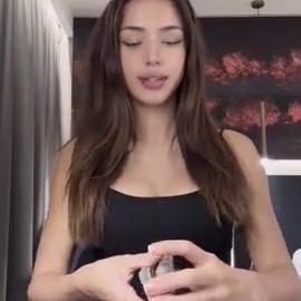 Girlylana Gets Naked And Masturbates Pussy