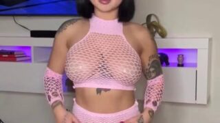 Britney Loh – See Through Lingerie Tey On Haul